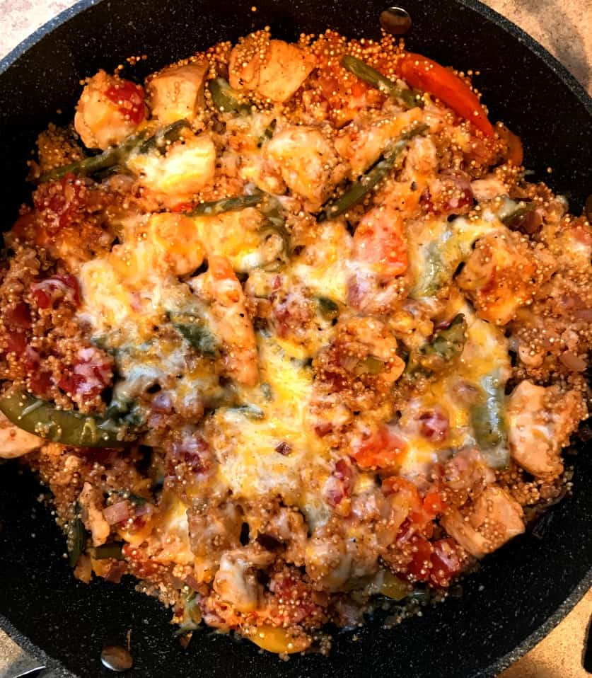 chicken quinoa bake